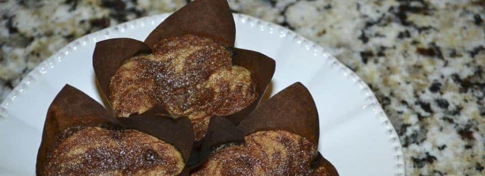 Cinnamon Honey Almond Flour Muffins