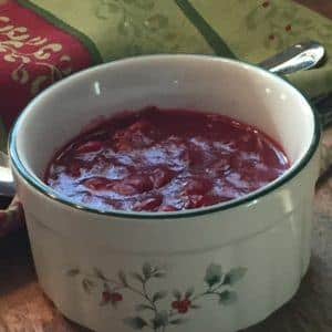 Cranberry-Apricot Sauce