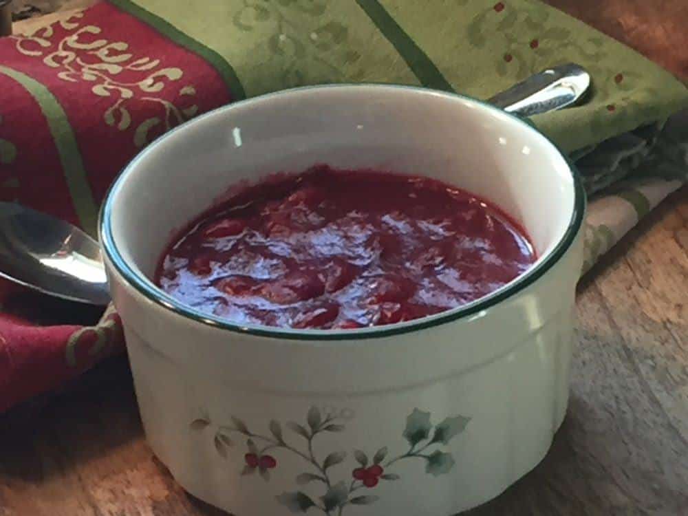 Cranberry-Apricot Sauce
