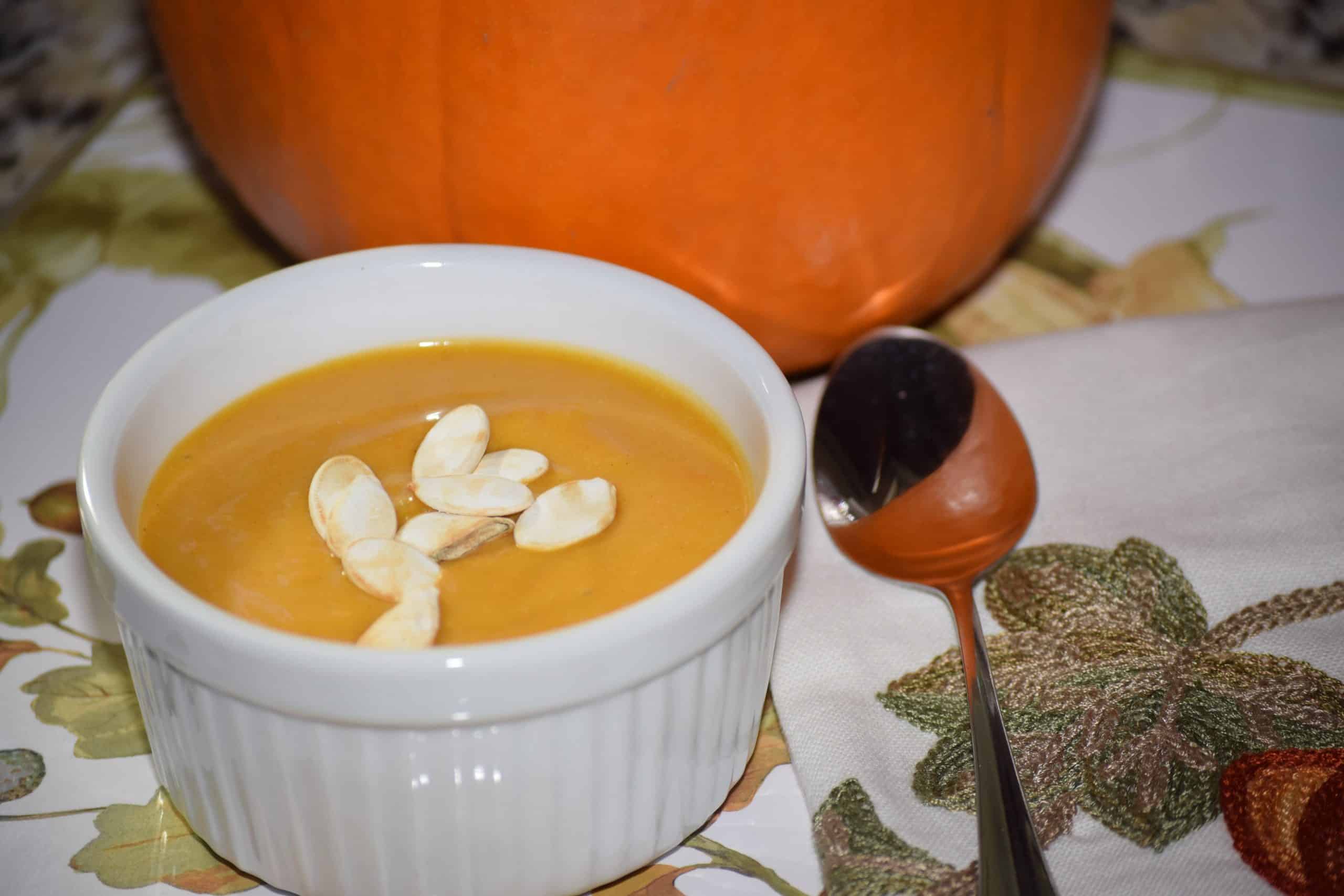 Creamy Dairy- Free Pumpkin Soup